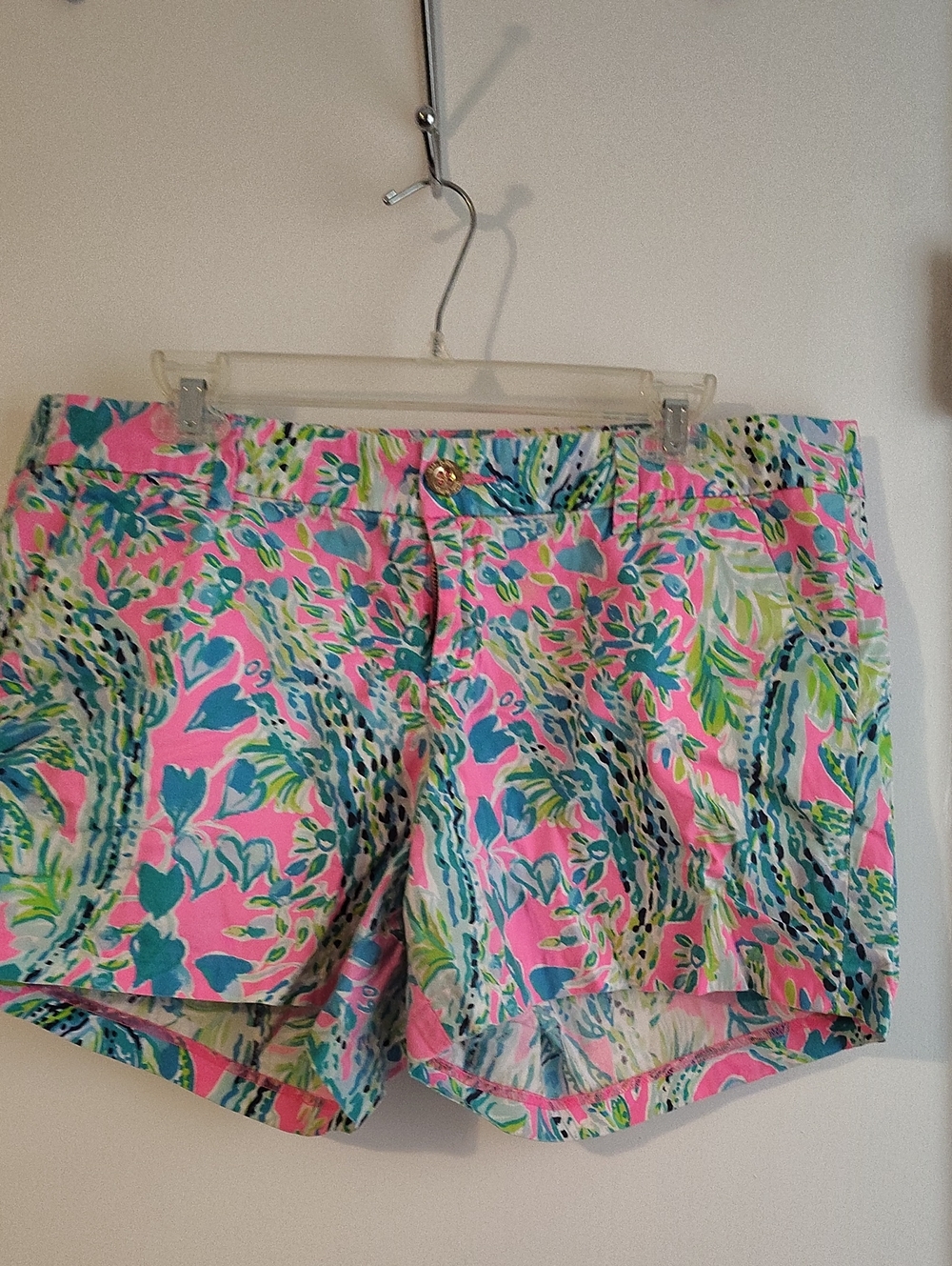 Lilly Pulitzer Women's Callahan Pink Floral Shorts